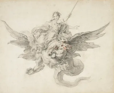 Armida On A Dragon