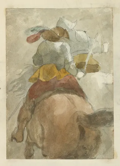 Armored Figure On Horseback 2