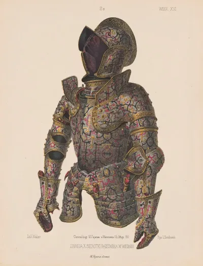 Armour Of Prince Radziwill The Orphan In Vienna