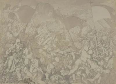 Arnold Von Winkelried In Der Schlacht Bei Sempach