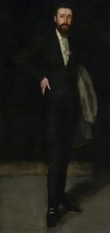Arrangement In Black Portrait Of F R Leyland