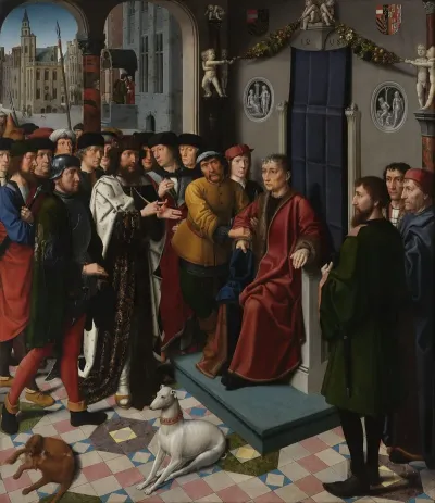 Arrest Of Sisamnes By Cambyses