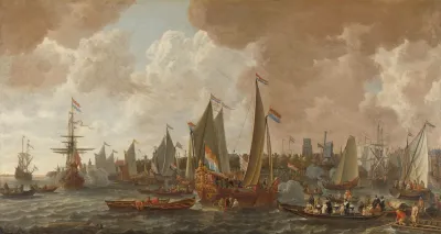 Arrival Of Charles Ii King Of England In Rotterdam 24 May 1660