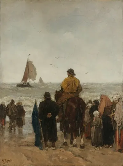 Arrival Of The Boats