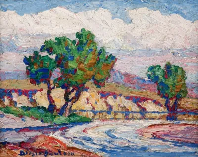 Arroyo In The Foothills Colorado