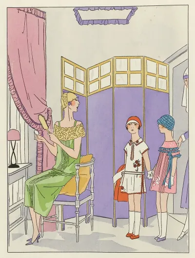 Art Gout Beaute Feuillets De L Elegance Feminine Fevrier 1926 No 66 6e Annee P 24