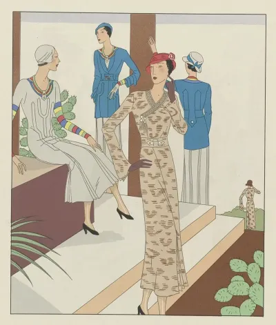 Art Gout Beaute Feuillets De L Elegance Feminine Juin 1932 No 142 12e Annee P 17