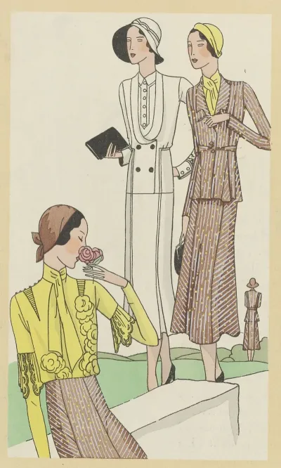 Art Gout Beaute Feuillets De L Elegance Feminine Mai 1931 No 129 11e Annee P 13