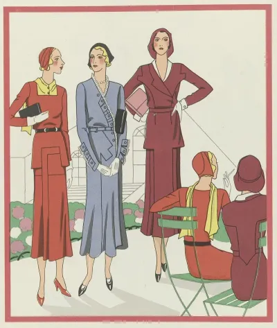 Art Gout Beaute Feuillets De L Elegance Feminine Mai 1931 No 129 11e Annee P 20