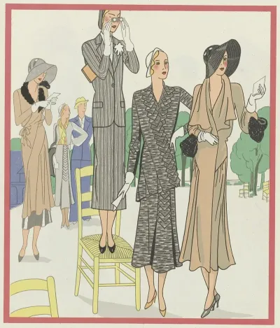 Art Gout Beaute Feuillets De L Elegance Feminine Mai 1931 No 129 11e Annee P 23