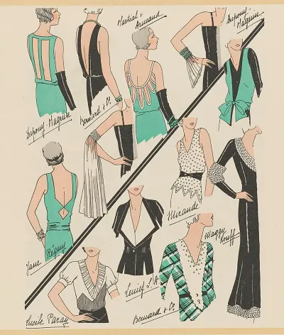 Art Gout Beaute Feuillets De L Elegance Feminine Mai 1931 No 129 11e Annee P 29