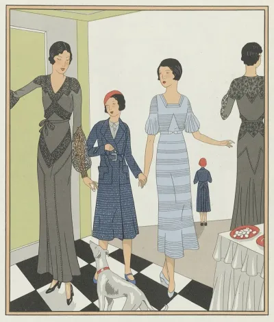 Art Gout Beaute Feuillets De L Elegance Feminine Mars 1932 No 139 12e Annee P 19