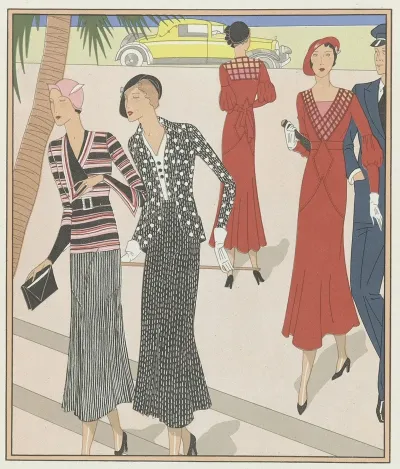 Art Gout Beaute Feuillets De L Elegance Feminine Mars 1932 No 139 12e Annee P 20