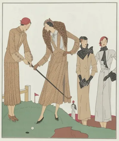 Art Gout Beaute Feuillets De L Elegance Feminine Novembre 1931 No 135 12e Annee P 18