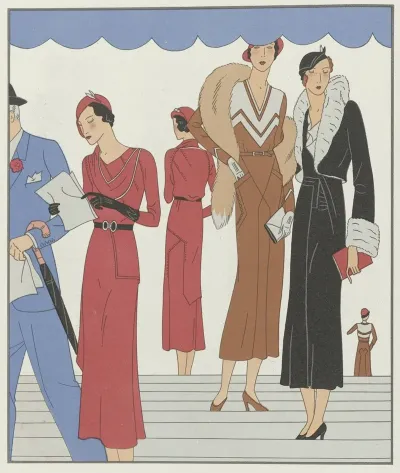 Art Gout Beaute Feuillets De L Elegance Feminine Novembre 1931 No 135 12e Annee P 20