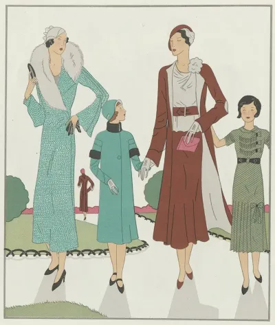 Art Gout Beaute Feuillets De L Elegance Feminine Novembre 1931 No 135 12e Annee P 22