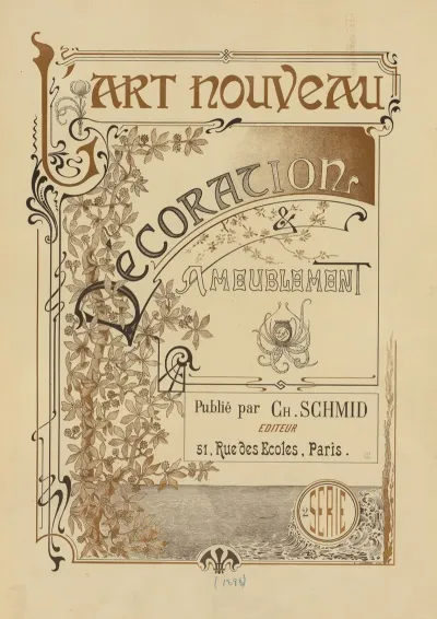 Art Nouveau Decoration And Ameublement 2 Serie