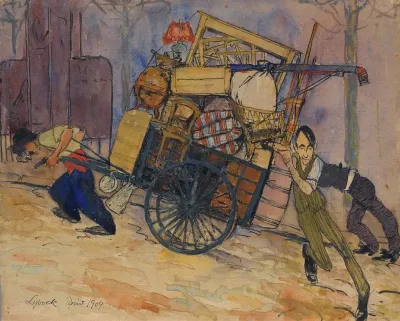 Artist Carl Frisendahls Move In Montparnasse Paris