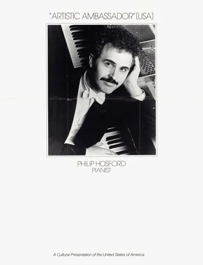 Artistic Ambassador Usa Philip Hosford Pianist