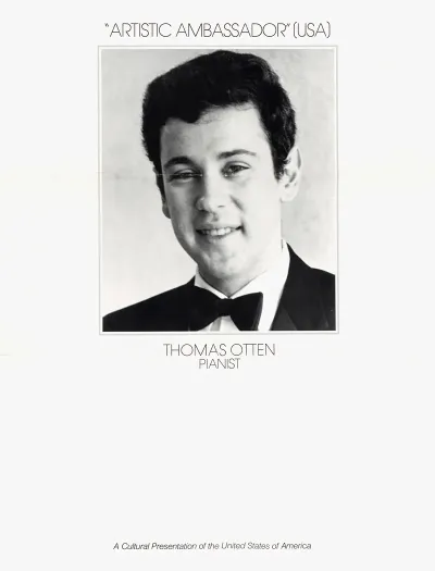 Artistic Ambassador Usa Thomas Otten Pianist