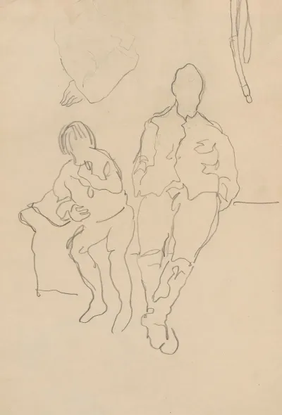 Artists Brother Wlodzimierz Waliszewski And Kirill Zdanevich