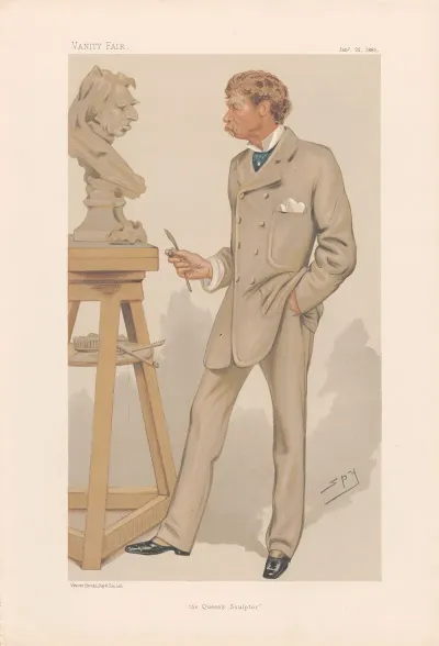 Artists The Queen Sculptor Mr Joseph Edgar Boehm 22 January 1881