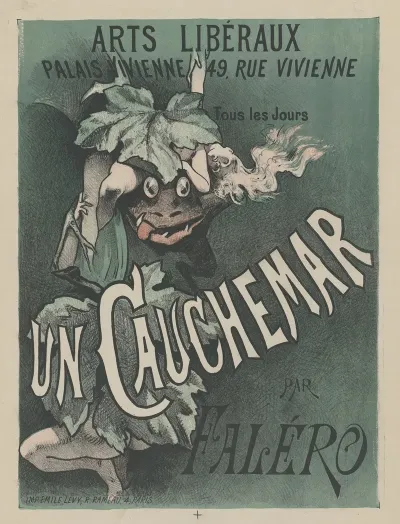 Arts Liberaux Palais Vivienne Tous Les Jours Un Cauchemar Par Falero