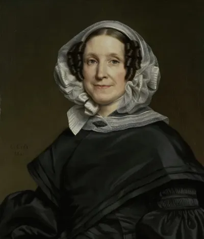 Aryna Van Der Pot 1786 1850 Wife Of N J A C Hoffmann