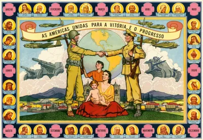 As Americas Unidas Para A Vitoria E O Progresso