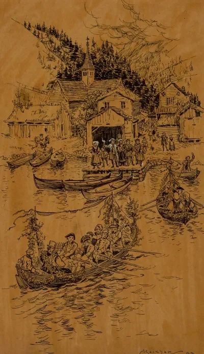 As Pretty A Boat Procession
