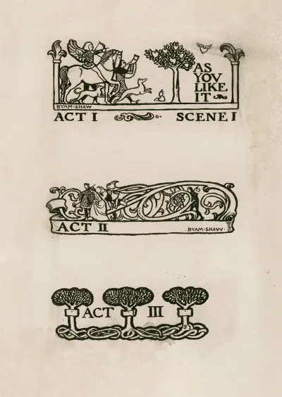 As You Like It Headings 2
