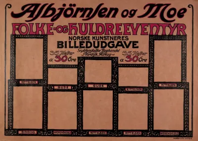Asbjornsen Og Moe Folke Og Huldreeventyr