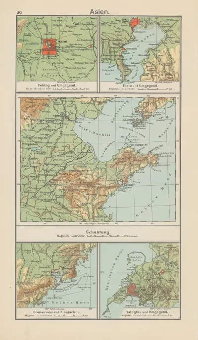 Asien ‎ Shantung