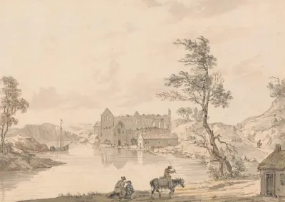 Askeaton Abbey Near Limerick Ireland On The River Deel