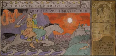 Asmund And The Princess Riding Home