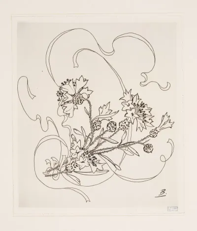 Assiette Bleuet