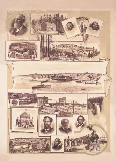 Assorted Frontier Scenes