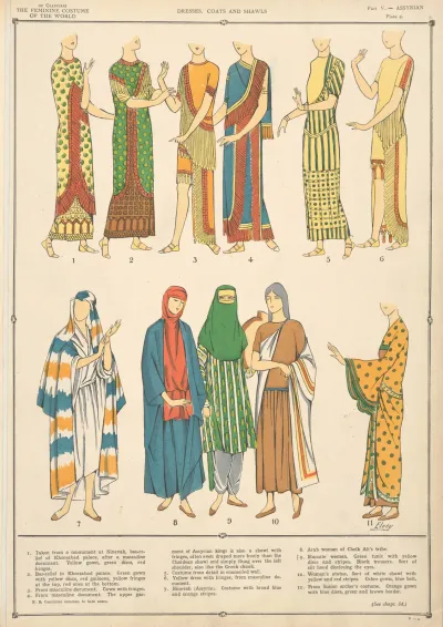 Assyrian Dresses Coats And Shawls