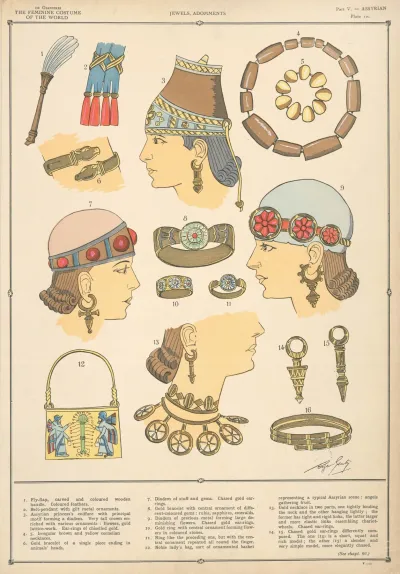 Assyrian Jewels Adomments