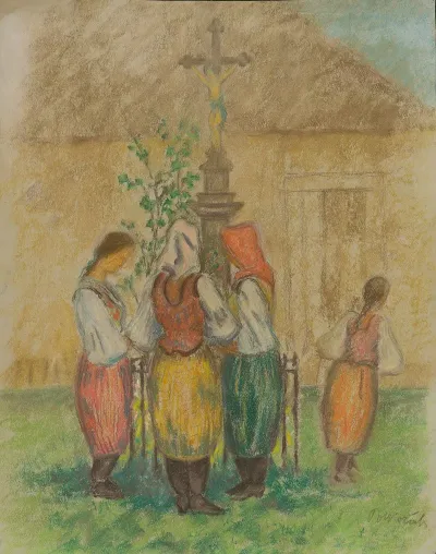 At A Cross