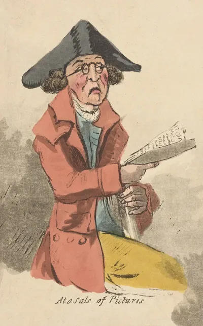 At A Sale Of Pictures