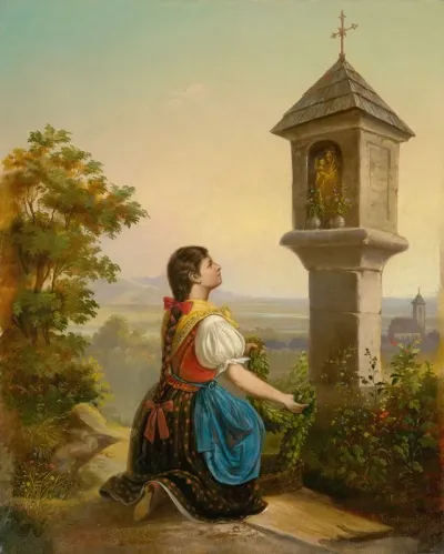 At A Wayside Shrine