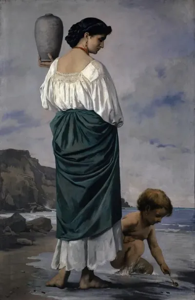 At The Beach Fisher Maiden In Antium