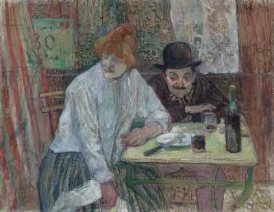 At The Cafe La Mie