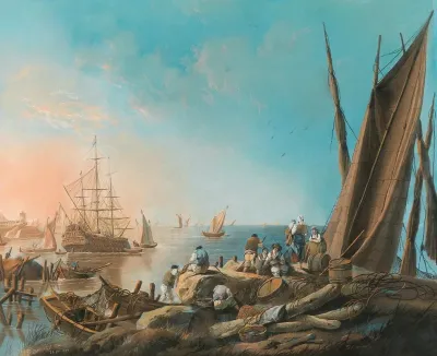 At The Mouth Of The River Tagus