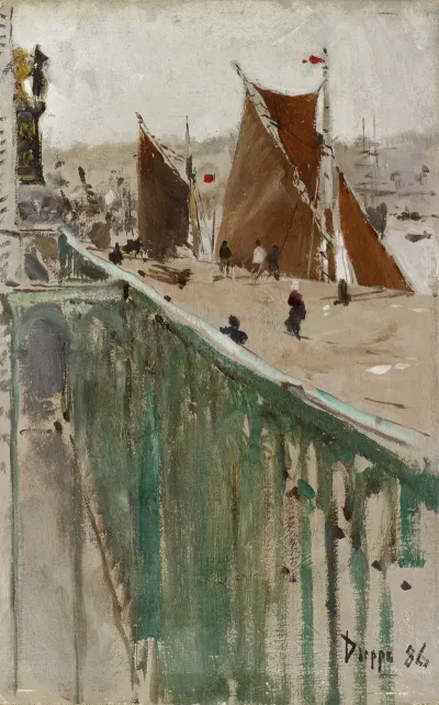 At The Port Of Dieppe