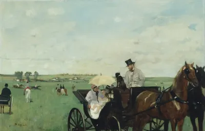 At The Races In The Countryside