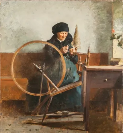 At The Spinning Wheel