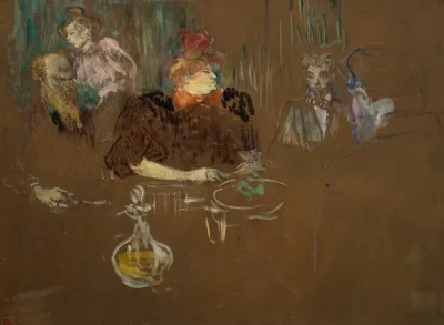 At The Table Of Monsieur And Madame Natanson