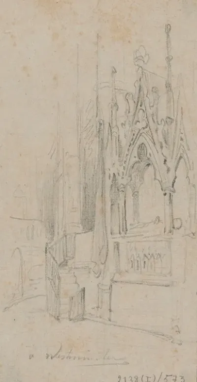 At Westminster Abbey